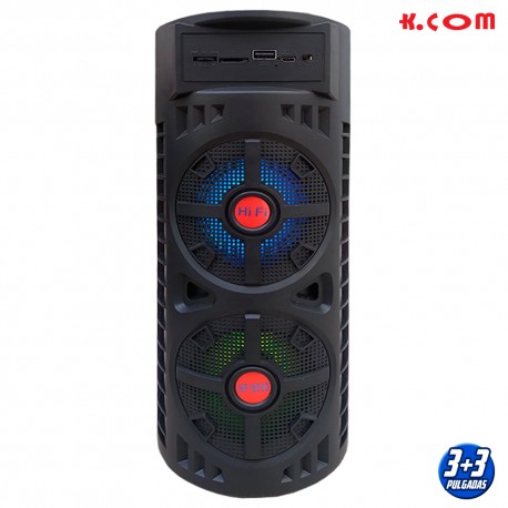 BOCINA BLUETOOTH HF-S630 3+3″